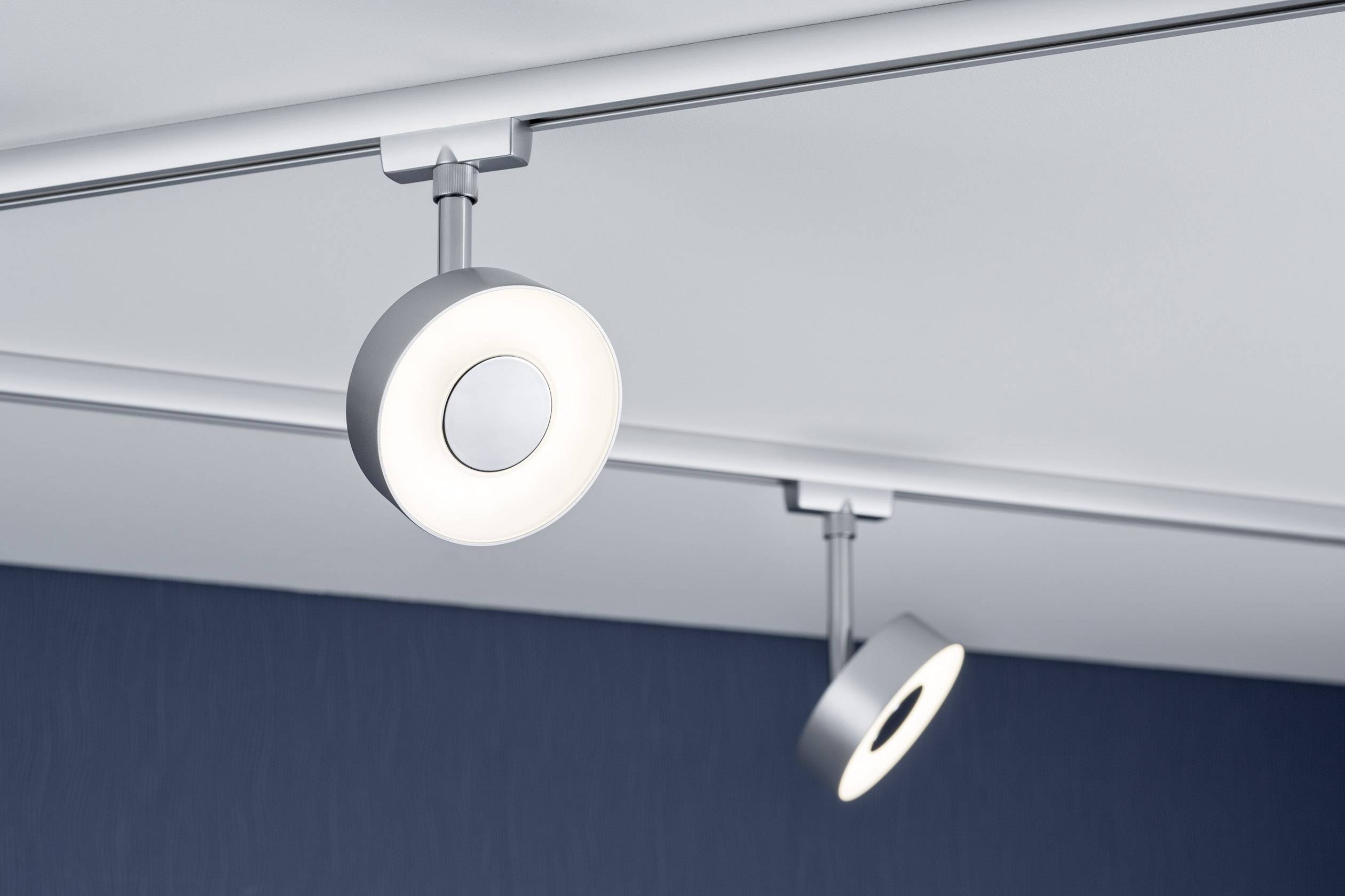 Paulmann Circle Högvolt-skensystem URail LED fast installerad 5 W LED Krom (matt)