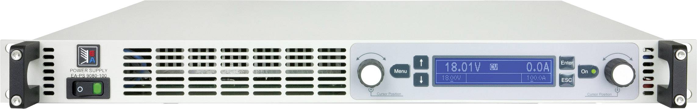 En grå elektronisk enhet med digitalskärm och flera knappar för kontroll.
