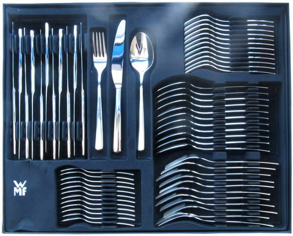 WMF Boston Fästutrustning  60-pack Rostfritt stål Tål maskindisk Silver 11.2000.9099