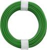 Donau Elektronik 105-4 Kopplingstråd 1 x 0.20 mm² Grön 10 m