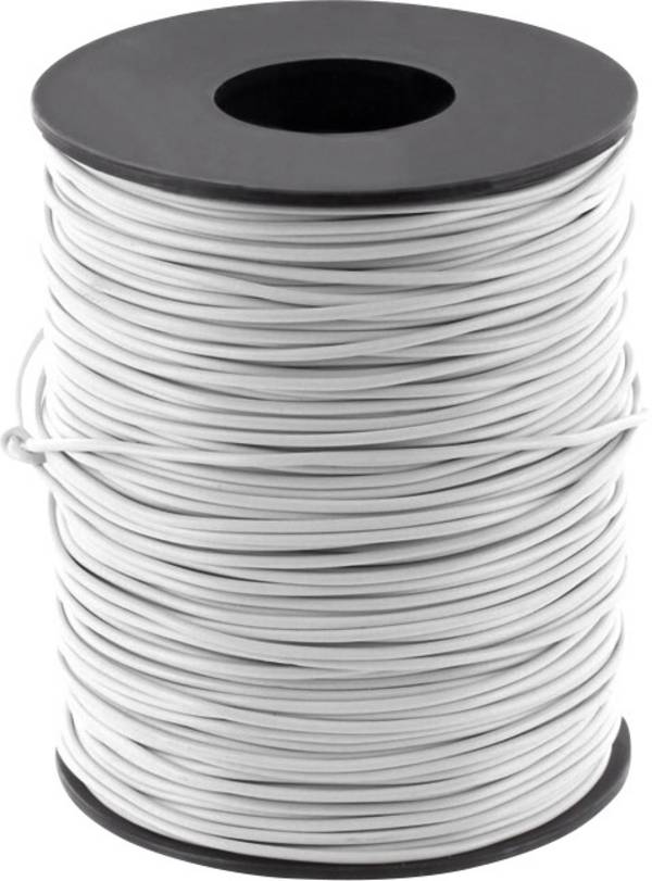 Donau Elektronik 105-9-100 Kopplingstråd 1 x 0.20 mm² Grå 100 m