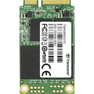 Transcend 370 64 GB SSD-hårddisk mSATA mSATA Box TS64GMSA370