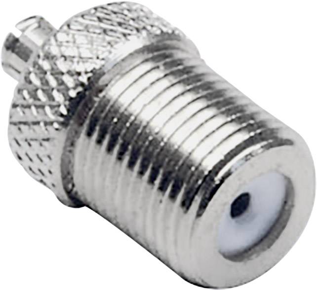 BKL Electronic 0416301 0416301 MCX-Adapter MCX Hane - F-anslutning 1 st