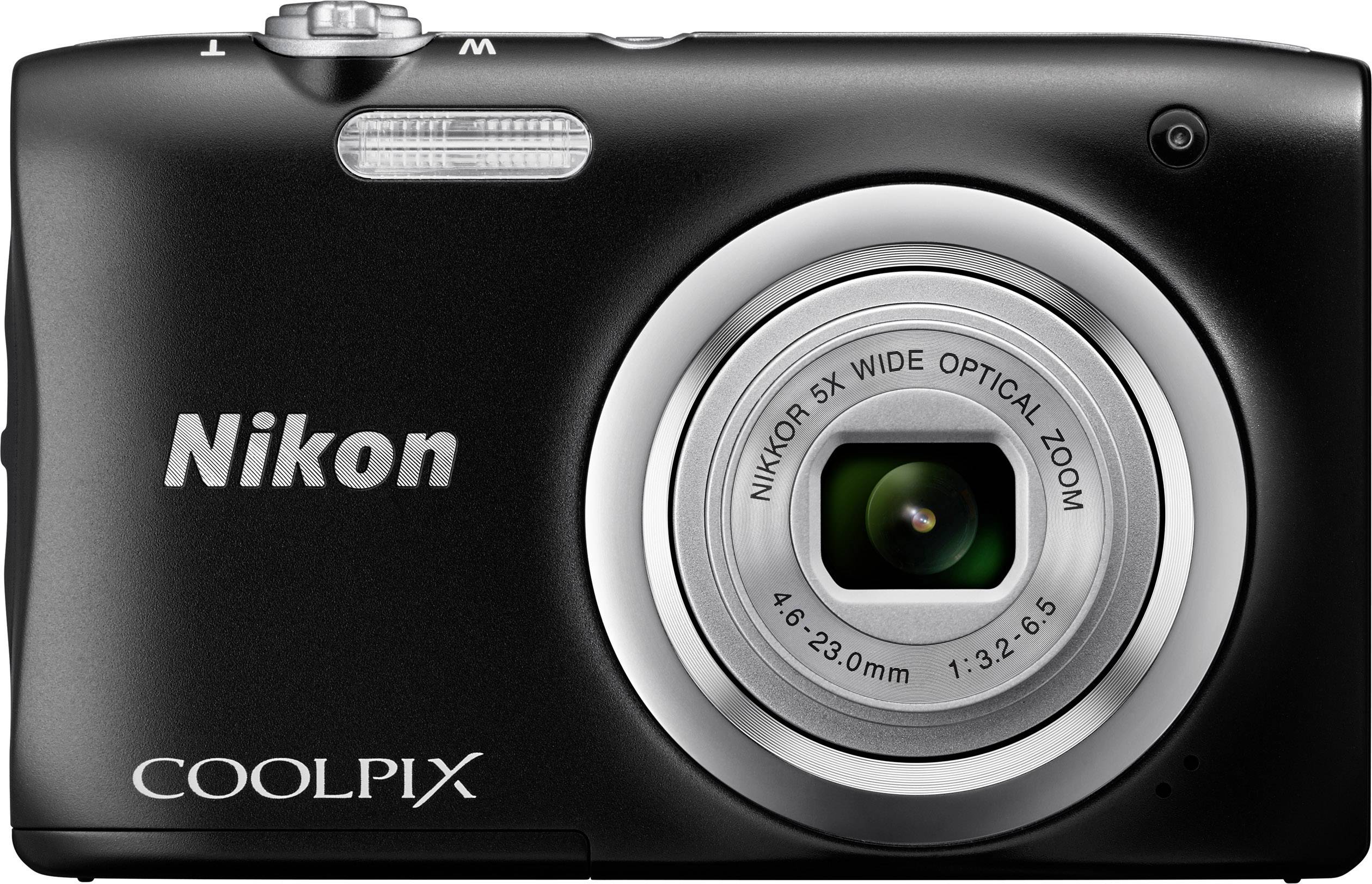 Nikon Coolpix A100 Digitalkamera 1 Megapixel Zoom Optisk 5 X Svart Conrad Se