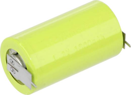 Panasonic KR1800SCE PRINT 1/1 Specialbatteri laddbart Sub-C U-lödstift NiCd 1.2 V 1800 mAh 1 st