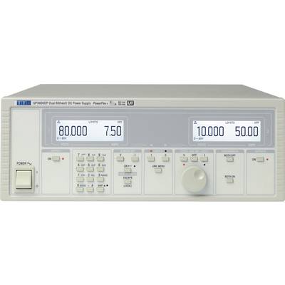 Aim TTi QPX600DP Laboratorieaggregat, justerbar 0 - 60 V/DC 0 - 50 A 600 W LAN, LXI, RS232, USB, Analog Antal utgångar 2