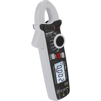 VOLTCRAFT VC-335 Strömtång digital CAT II 600 V, CAT III 300 V Display (Beräkningar): 2000-4