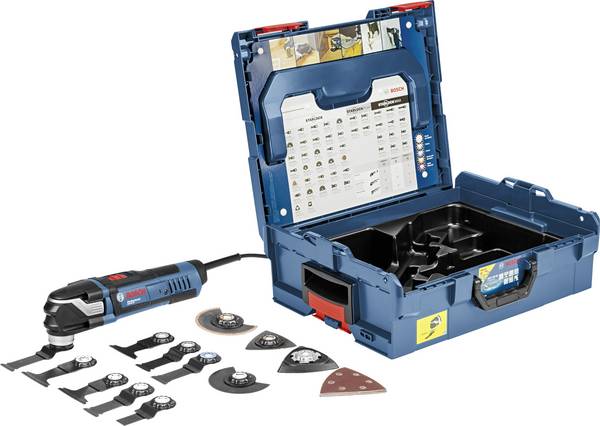 Bosch Professional GOP 40-30 0601231001 Multiverktyg  inkl. Tillbehör, inkl. väska 17 delar 400 W