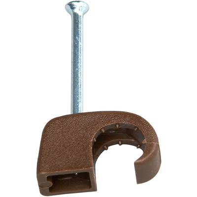 Kopp 342706082 Plastkrokar 342706082 Bunt Ø-område 7 till 10 mm Brun 50 st
