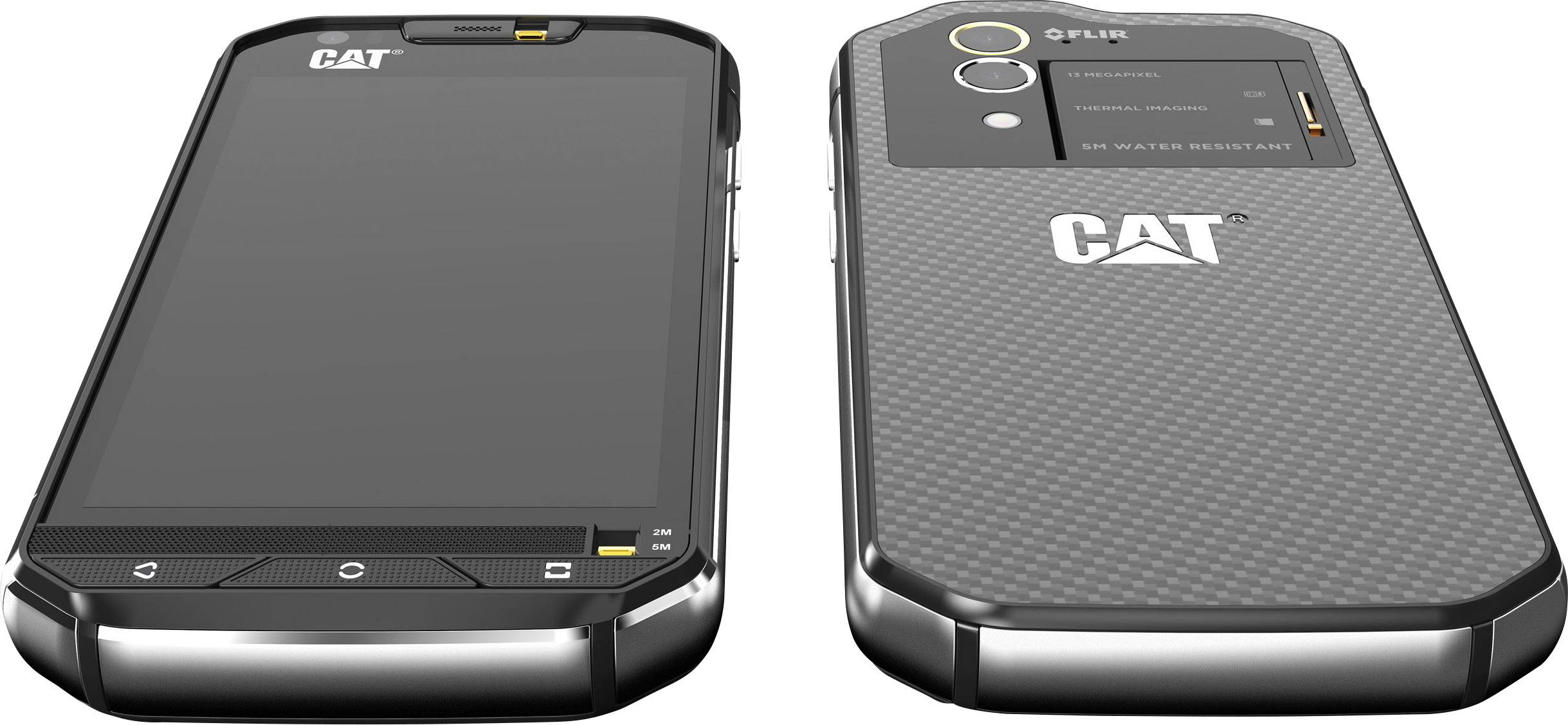 CAT S60 Smartphone Outdoor DualSIM 32 GB 11.9 cm (4.7 tum) 13 Megapixel Android 6.0 Marshmallow