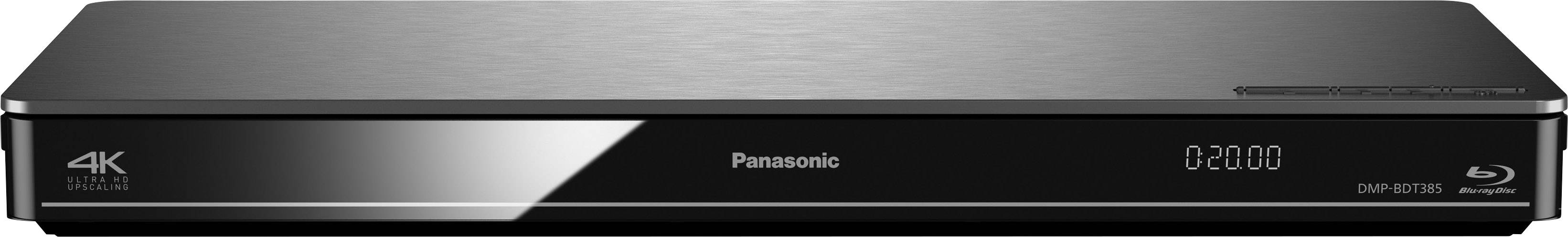 Lecteur Blu-ray 3D Panasonic DMP-BDT385 Wi-Fi argent - Conrad