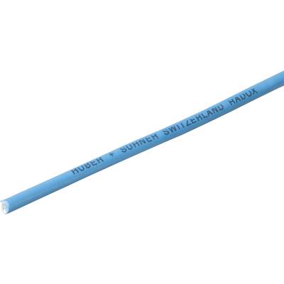 Huber+Suhner 12420743 Flätad kabel Radox® 155 1 x 0.25 mm² Blå Metervara