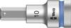Wera 8740 C HF 05003825001 Inner-sexkantig Hylsnyckel-bitsinsats Låsfunktion 10 mm 10 mm 1/2"