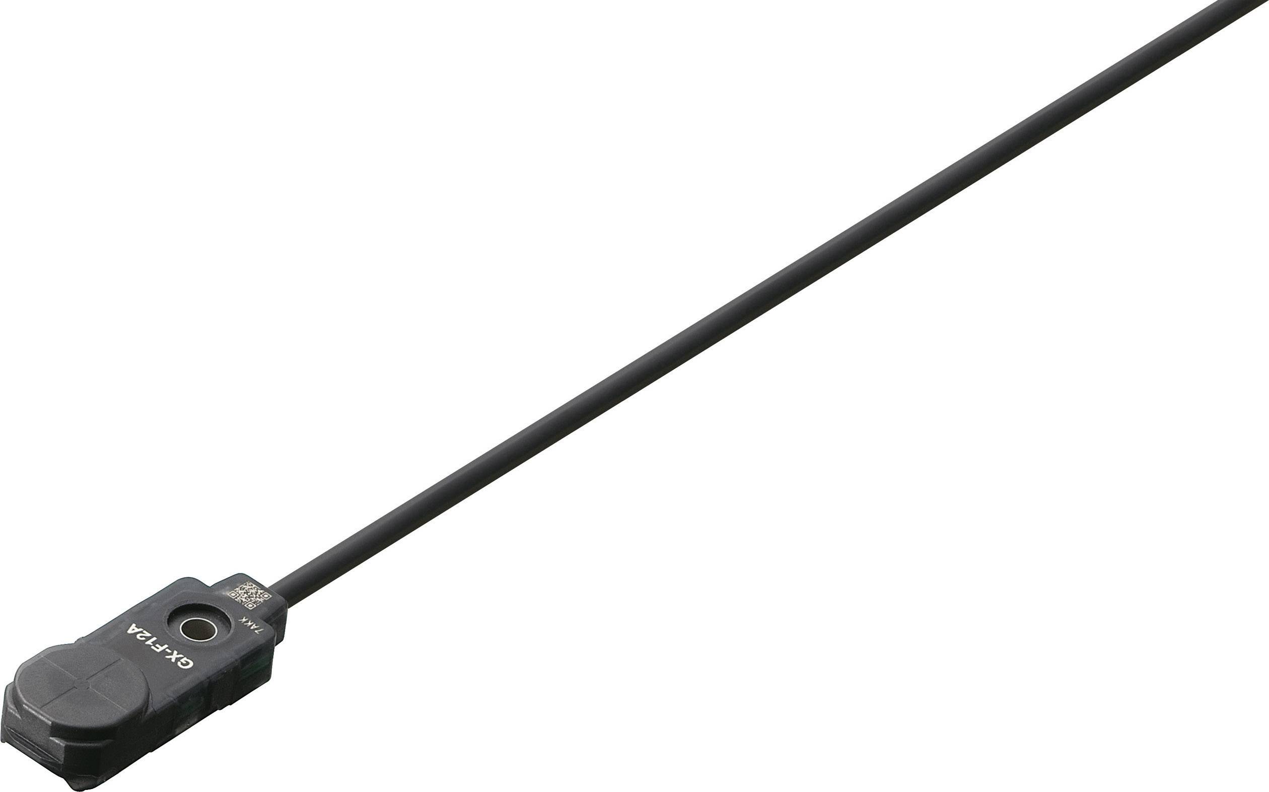 En plan närhetssensor med lång kabel, lämplig för industriella tillämpningar för objektdetektering.