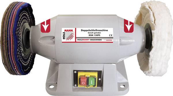 Holzmann Maschinen DSM150PS_230V DSM150PS_230V Polermaskin 520 W 150 mm