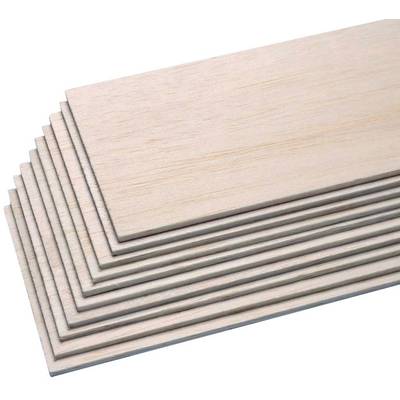 Pichler Modellbau Balsa-brädor C6438 (L x B x H) 1000 x 100 x 0.8 mm 10 st