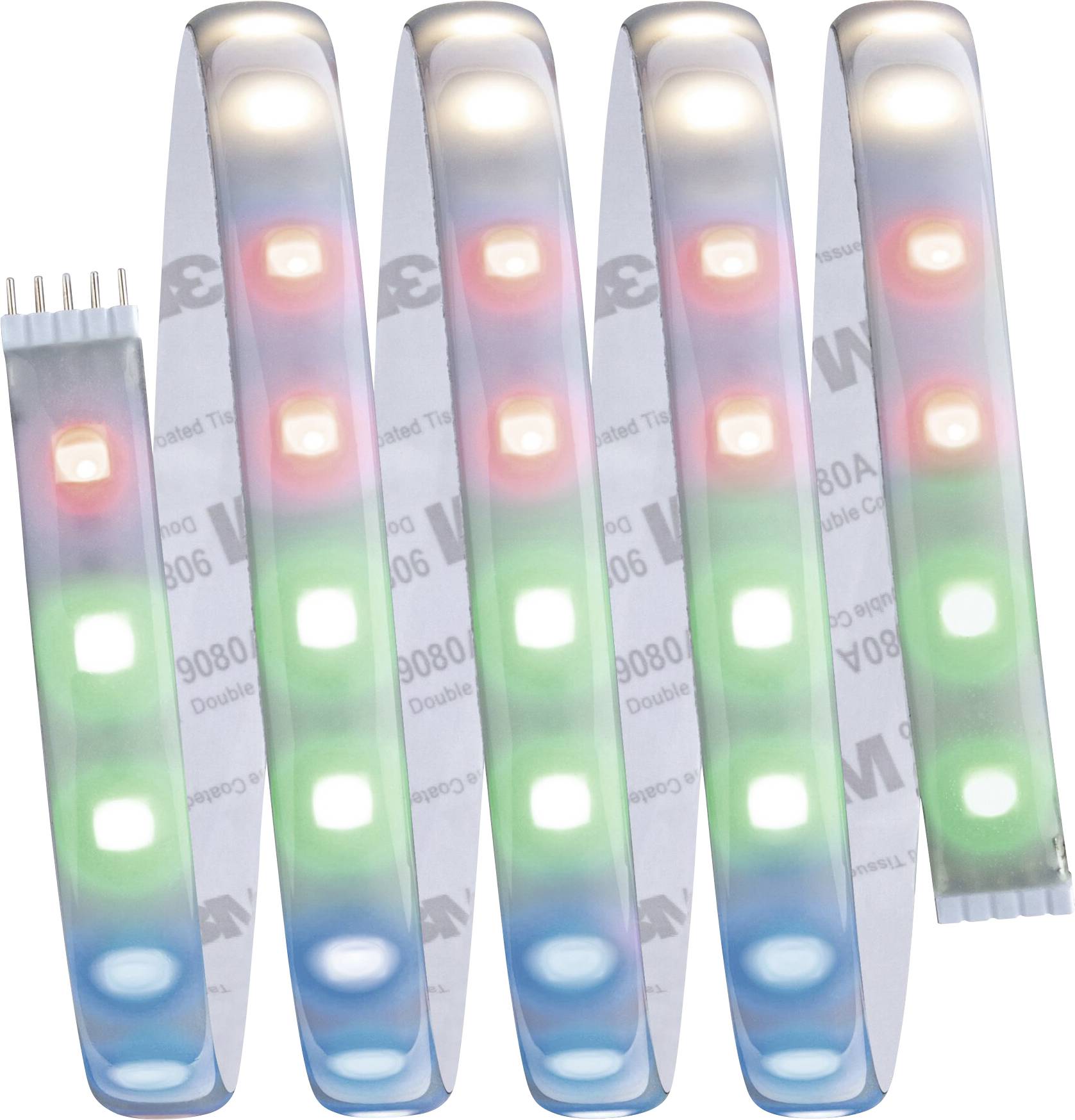 Paulmann MaxLED RGBW 70627 LED-list bas-set med kontakt 24 V 1.5 m RGB, Varmvit 1 st-7