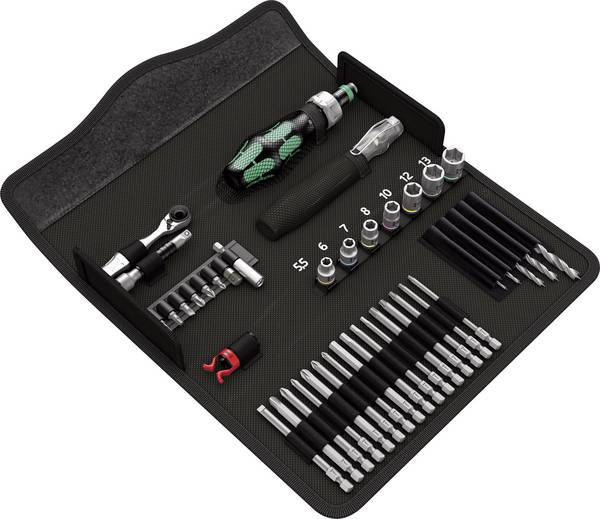 Wera KK H 1 05135939001 Verktygsset Hantverkare i ficka 41 delar