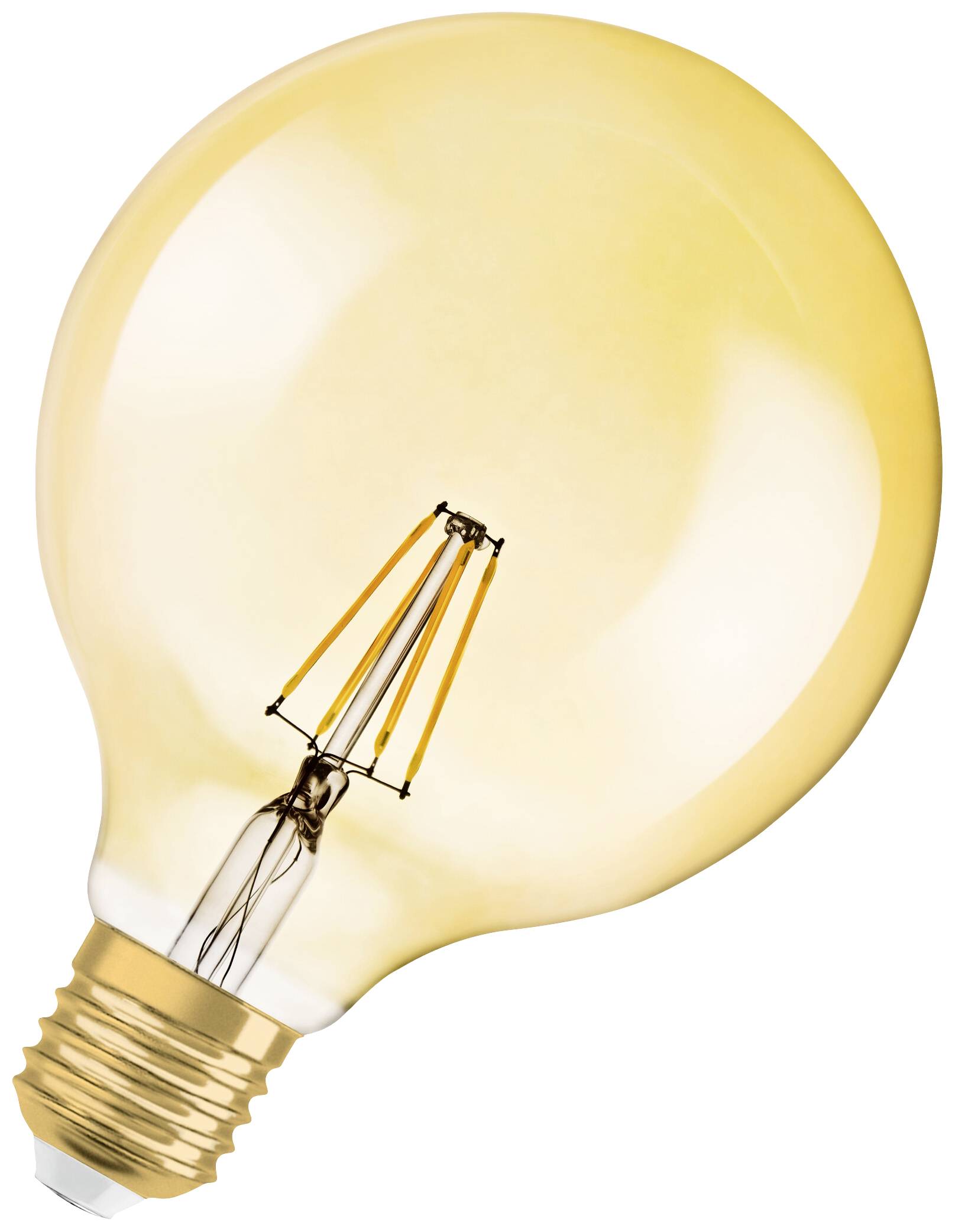 OSRAM 4052899962071 LED-lamp EEK F (A - G) E27 Klotform 4 W = 35 W Varmvit (Ø x L) 124 mm x 168 mm Filament 1 st