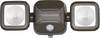 Mr. Beams MB 3000 MB3000-BRN-01-01 LED-utomhusspotlight med rörelsedetektor Ljusfärg: Kallvit