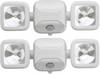 Mr. Beams MB3000 LED-utomhusspotlight med rörelsedetektor Kallvit