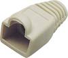 BKL Electronic Dragavlastning Sleeve för CAT 6 Connector 143057 Böjskydd Grå 1 st