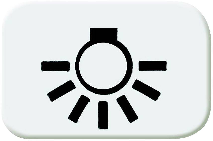 Symbol för en lampa med halvskuggade strålar, symboliserar Bluetooth-parkopplingsfunktionen i fordon.