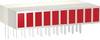 Signal Construct ZAEW1030 LED-serie 10x Röd (L x B x H) 25.4 x 14 x 5 mm