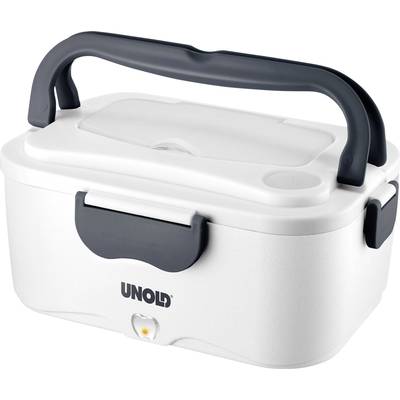 Unold 58850 Elektrisk lunchlåda Vit, Grå