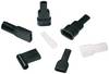 HellermannTyton HV4819 PVC-FR BK 2000 Skyddskåpa Kläm-Ø (max.) 4 mm PVC Svart 1 st