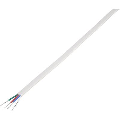 Conrad Components RGB-10 Anslutningskabel Kabellängd: 10.00 m 24 V PVC 10 m
