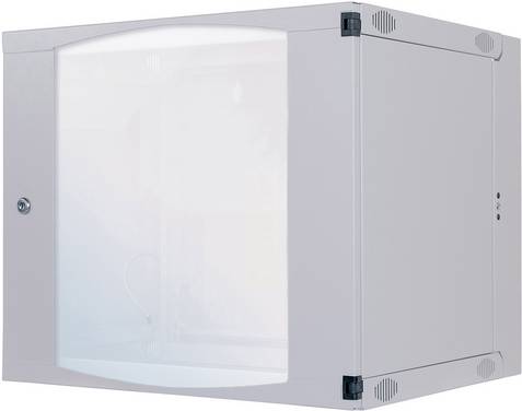 Intellinet 713771 19" väggskåp (B x H x D) 540 x 460 x 450 mm 9 U Grå-vit (RAL 7035)