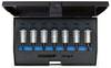 Gedore 1509926 1509926 Inner-sextandhålsgrepp (TX) Hylsnyckel-bitsinsats-set 10.0 mm 7 delar 3/8"