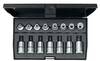 Gedore 1509942 Hylsnyckel-bitsinsats-set 3/8" 15 delar 1509942