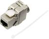 TRU COMPONENTS RJ45 kontaktdon, CAT 6 93038C366 Koppling rak Antal poler (RJ) 8 Metall 1 st