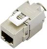 TRU COMPONENTS RJ45 kontaktdon, CAT 6 93038C368 Koppling rak Antal poler (RJ) 8 Metall 1 st