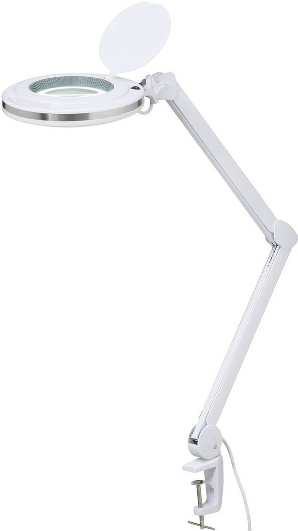 TOOLCRAFT TO-7173471 LED Lupplampa 60 SMD LED 8D 3 X Förstoringsfaktor=3 x 12.7 cm 2021 Energieffektivitetsklass F (A - G)