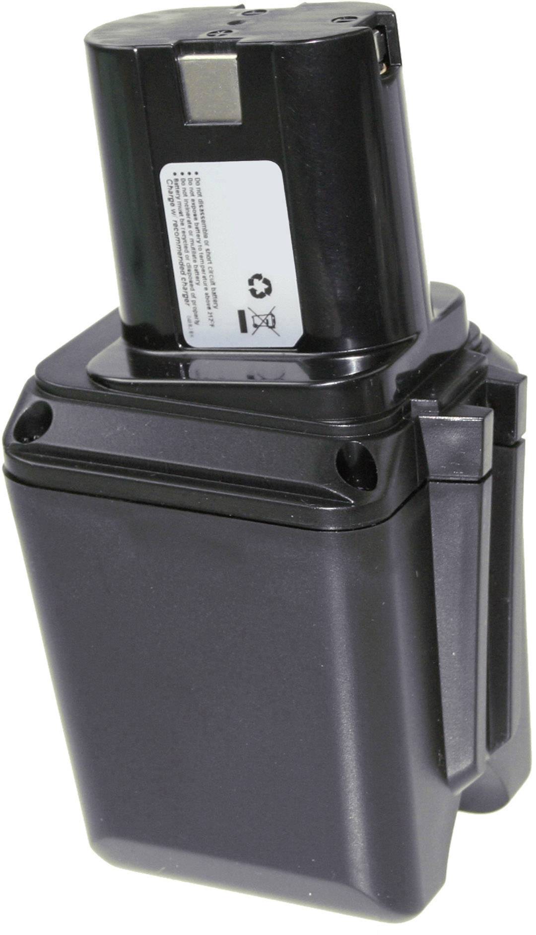 XCell 124149 Hückmann Verktygsbatteri ersätter org. batteri Bosch 2607335014 12 V 3000 mAh NiMH