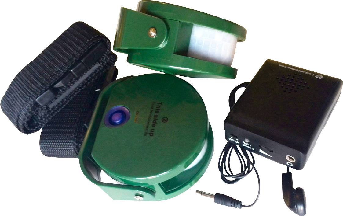 Grön, portabel solarladdare med ficklampa, USB-port och små solpaneler, perfekt för resor och camping.