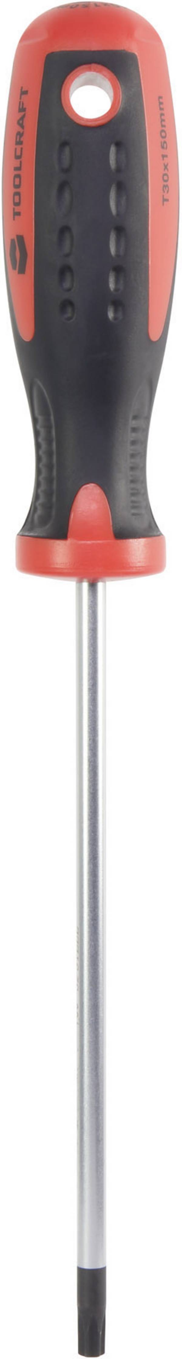 TOOLCRAFT Verkstad Sexkantsskruvmejsel Storlek (skruvmejsel) T 30 Klinglängd: 150 mm DIN ISO 8764 1 st