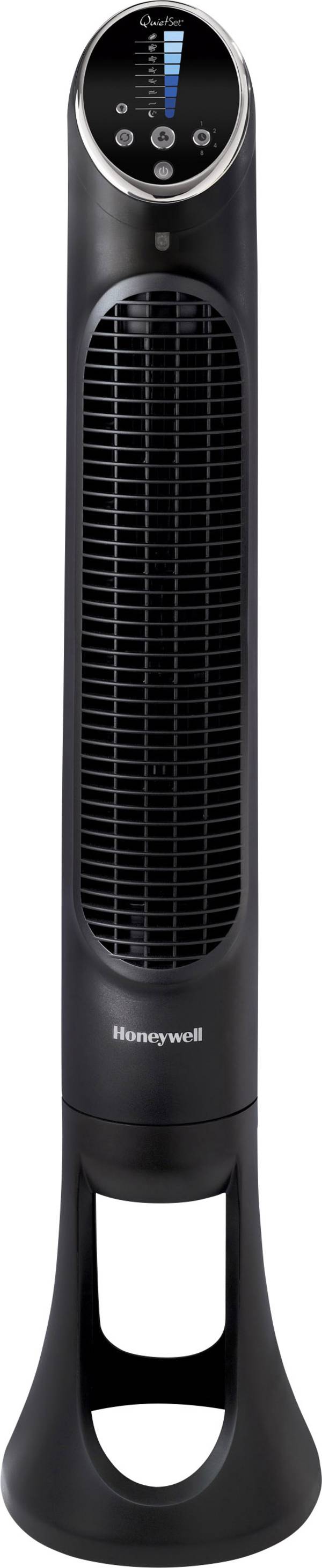 Honeywell HYF290E4 Tornfläkt  30 W (Ø x H) 25 cm x 101.6 cm Svart LED-Display, Dimbar, med fjärrkontroll, Oscillerande, Timer