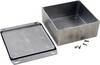 Hammond Electronics 1590WKKFL Universalhölje 125 x 125 x 57 Aluminium Natur 1 st