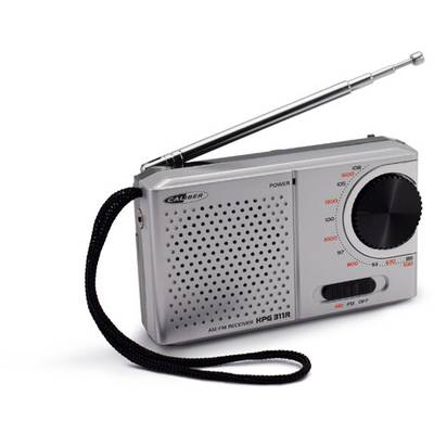 Fickradio Caliber HPG 311R FM Grå