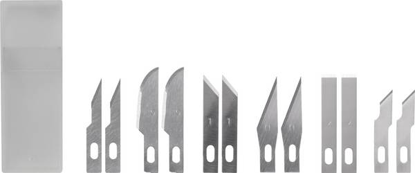 TOOLCRAFT Ersättningsblad 39.4 mm Stål Silver 1 st