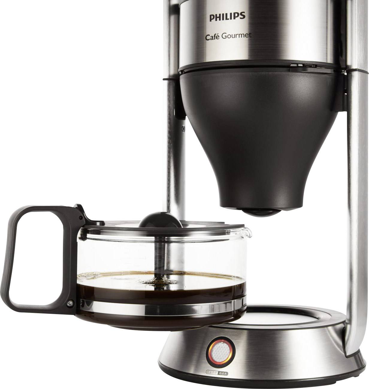 Philips Kaffebryggare Rostfritt stål Kapacitet Koppar=12 Philips Kaffebryggare Rostfritt stål Kapacitet Koppar=12