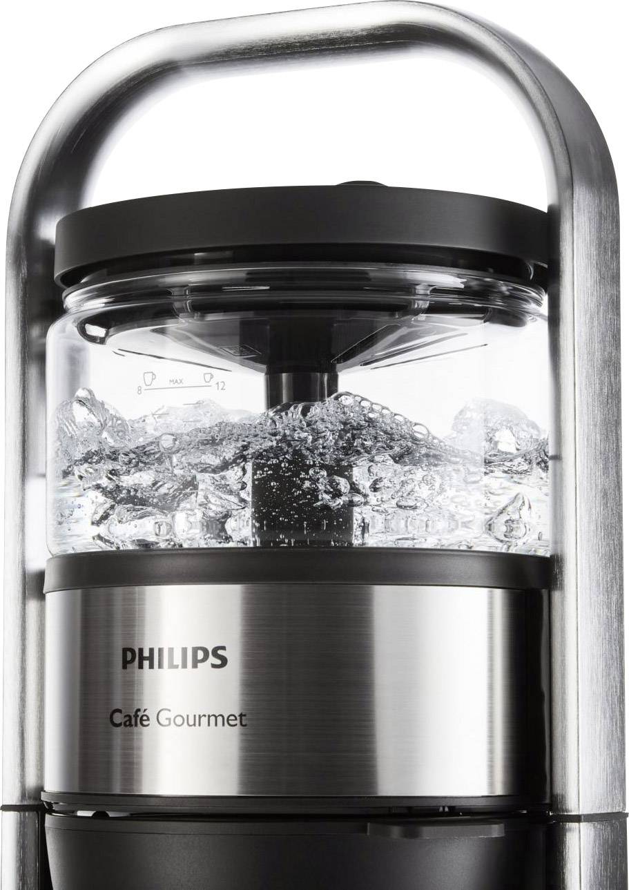 Philips Kaffebryggare Rostfritt stål Kapacitet Koppar=12 Philips Kaffebryggare Rostfritt stål Kapacitet Koppar=12