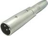 Kash XLR-adapter XLR-hankontakt - Telejack 6.35 mm Stereo Antal poler:3 1 st