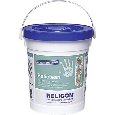 Relicon by HellermannTyton Reliclean WH 70 435-01601 Rengöringsdukar för händerna 70 st
