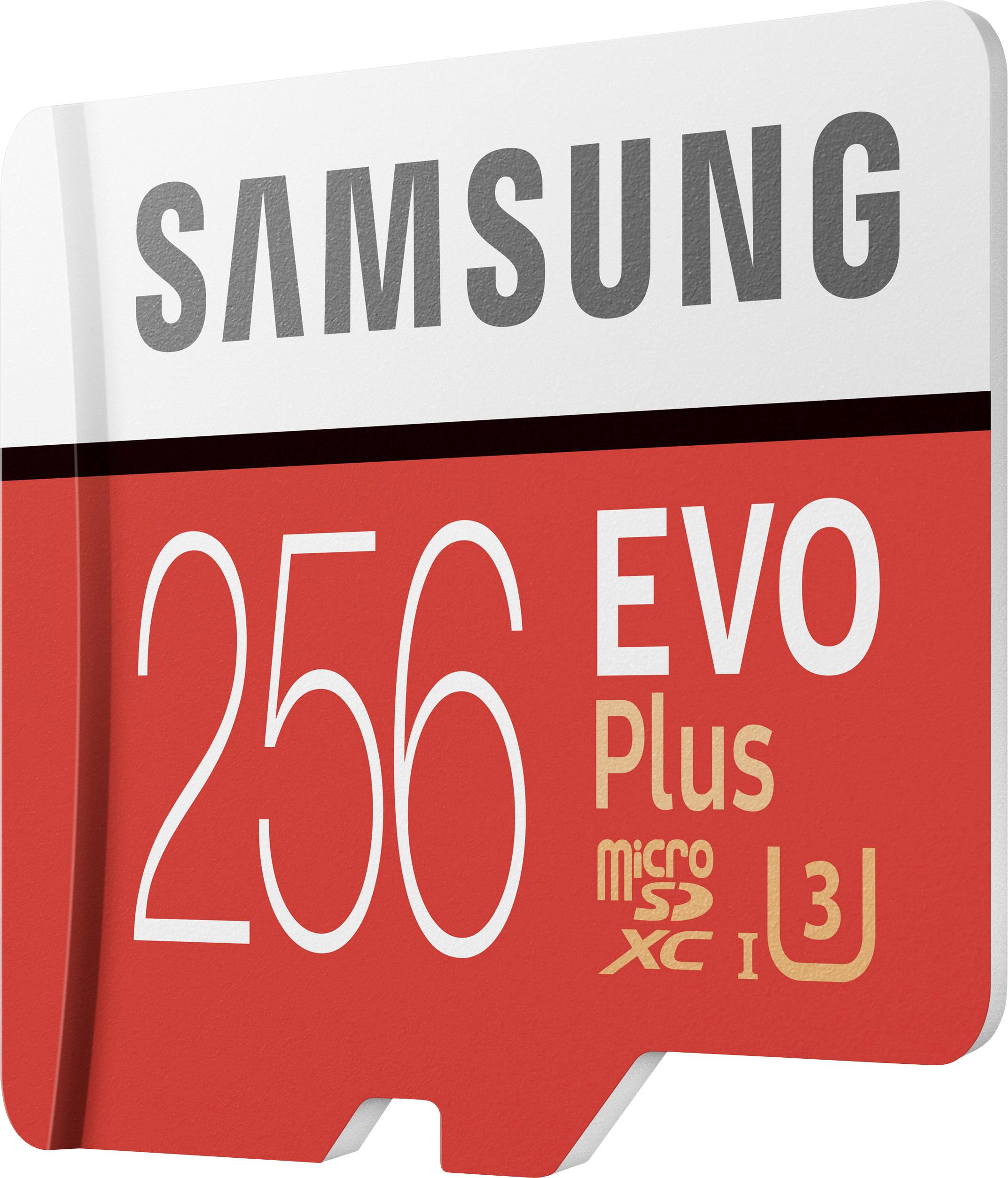 Samsung EVO Plus microSDXC-Kort 256 GB Class 10, UHS-I, UHS-Class