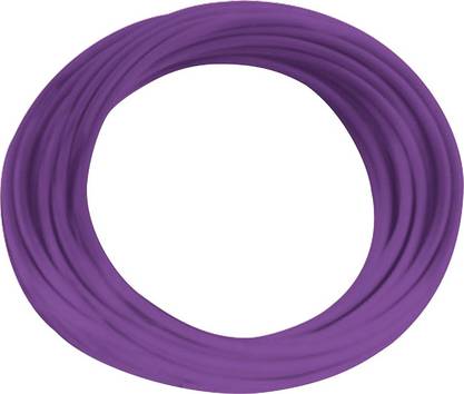 BKL Electronic 1502017/5 Flätad kabel H05V-K 1 x 0.75 mm² Lila 5 m